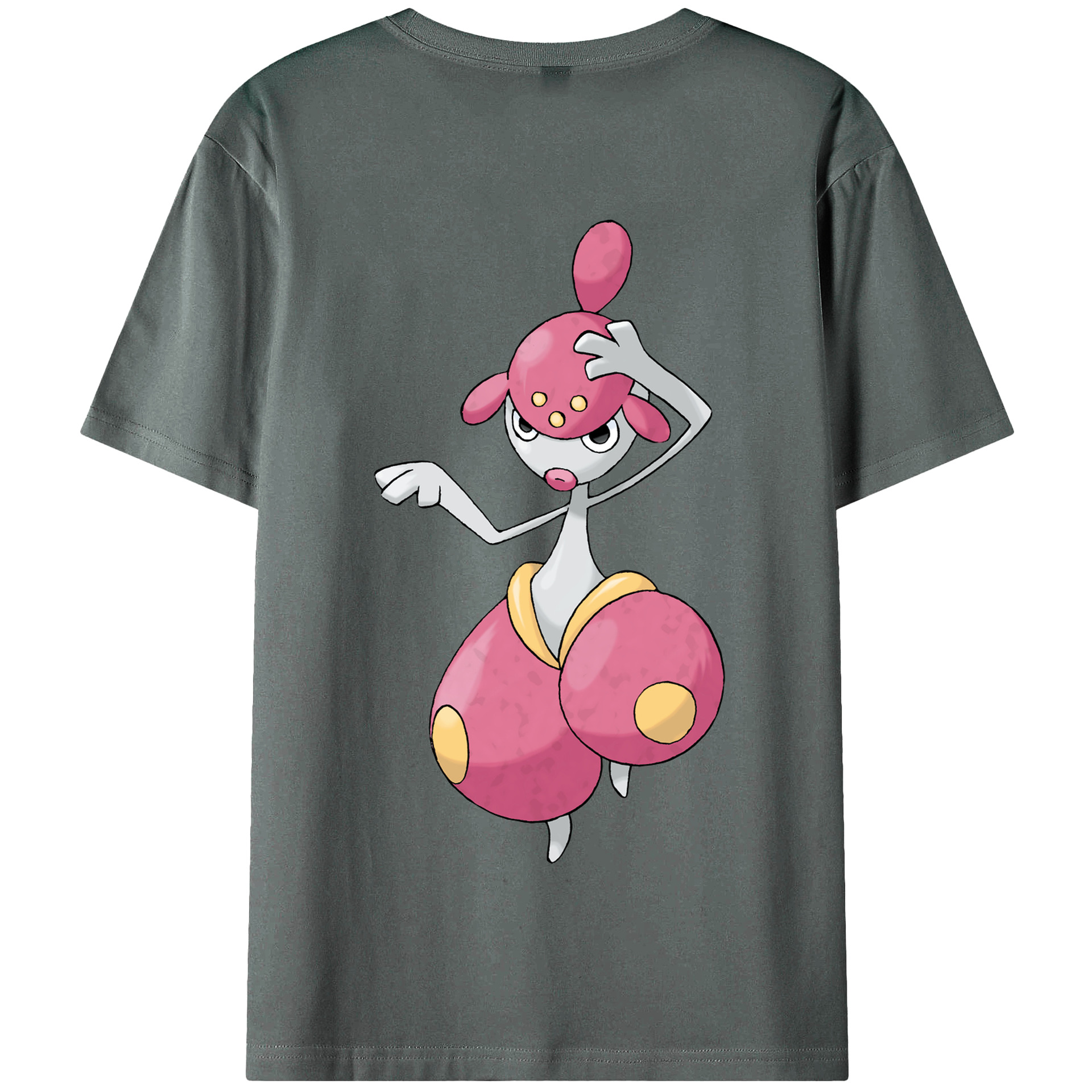 （画像用） ポケットモンスター Pokémon 綿100％半袖Tシャツ（背面プリント）